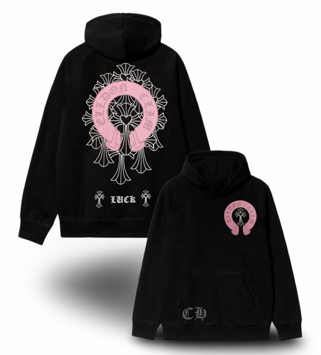 Худи Chrome Hearts Logo унисекс Хром Хартс с крестами лонгслив кофта