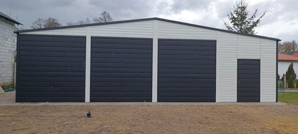 Garaz blaszak 12x7 profil zamknięty