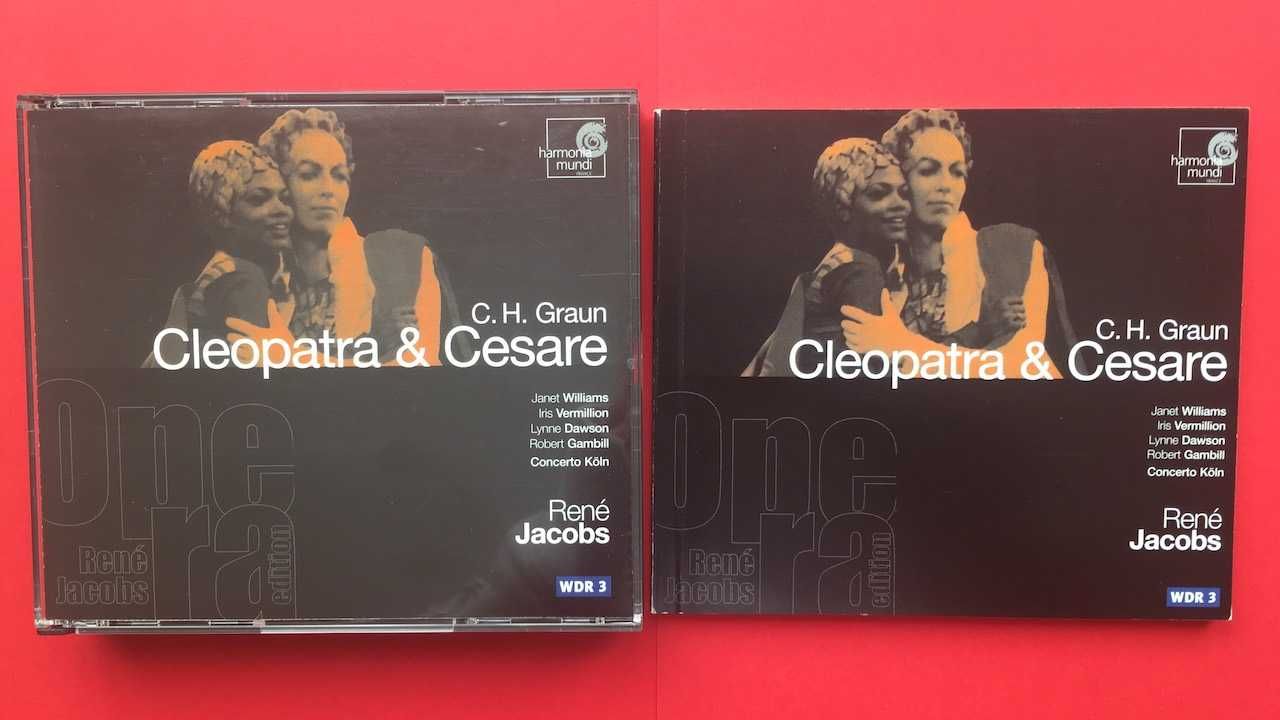 Graun: Cleopatra e Cesare - Concerto Köln/Jacobs (Harmonia Mundi)