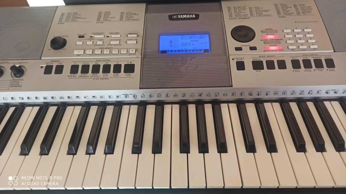 Yamaha PSR E 413 keyboard klawisze