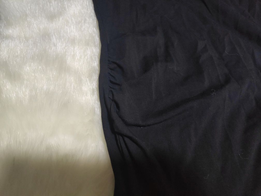 Must have! Ciążowa czarna sukienka  H&M S/M #sukienkaciazowa #czarna #