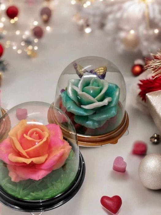 Idealne do Mikołajek mydelko v kopule.