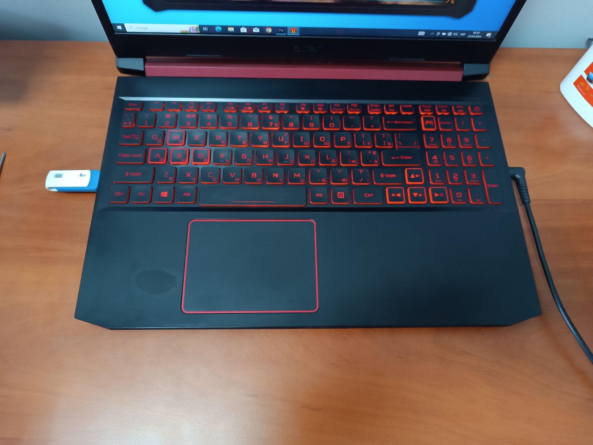 Ноутбук игровой Acer Nitro 5 i5-9300H/8GB/GTX1650/128GB+1TB