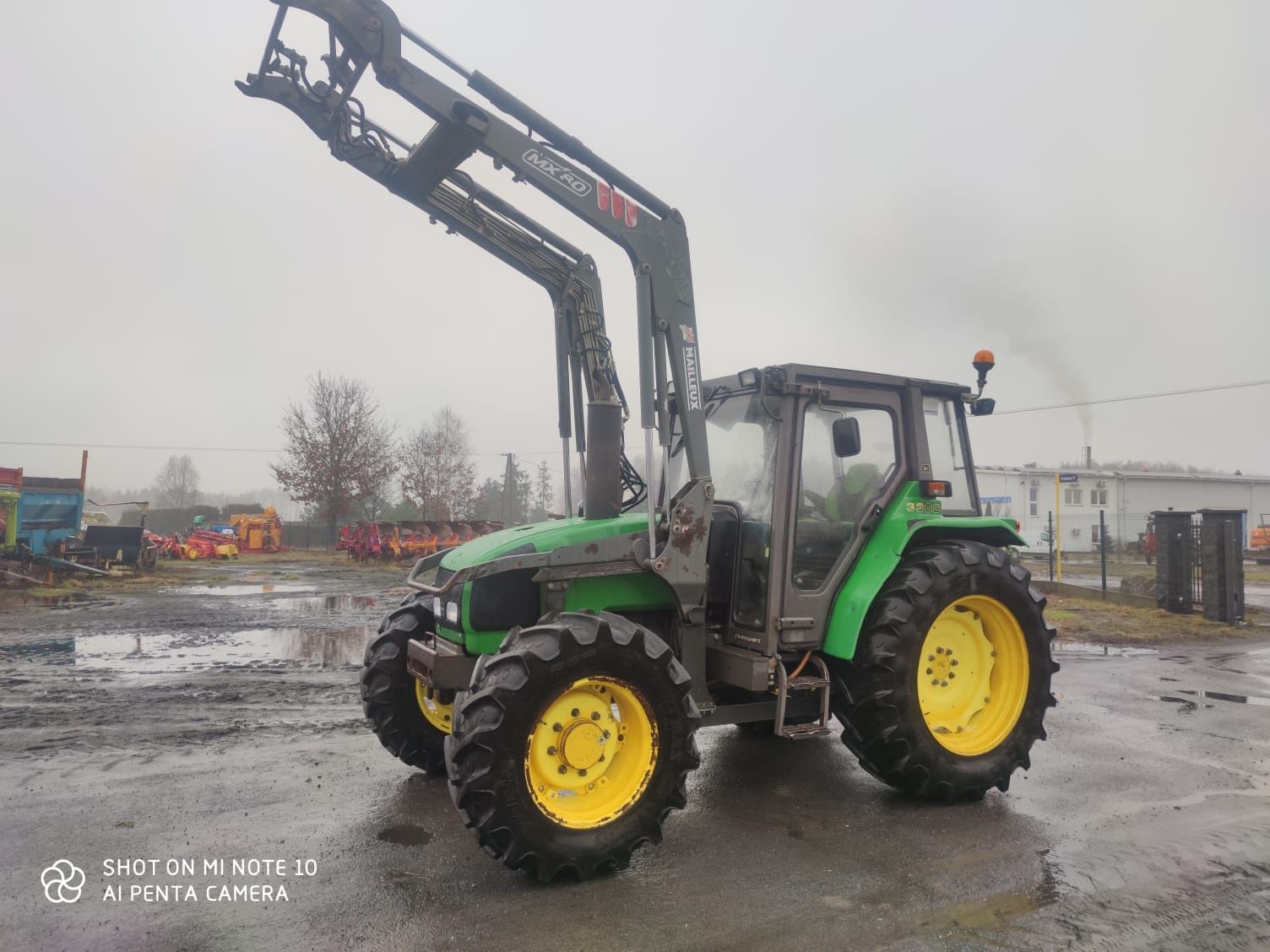 John Deere 3300 98 r. Z Turem Maillux Mx 80/ Ceres 95