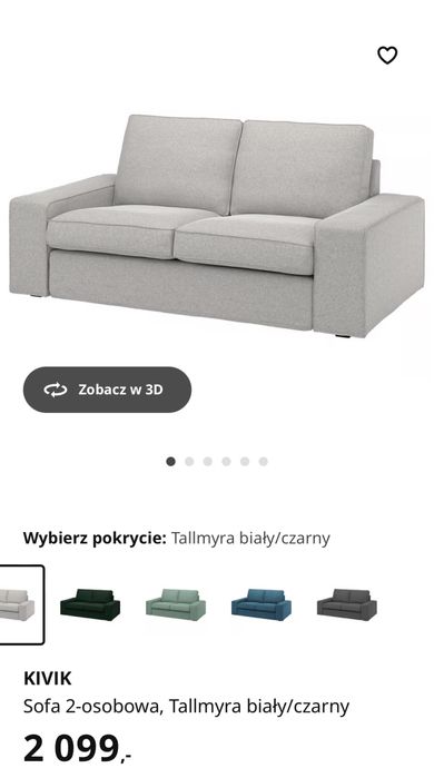Sprzedam Sofe Ikea Kivik
