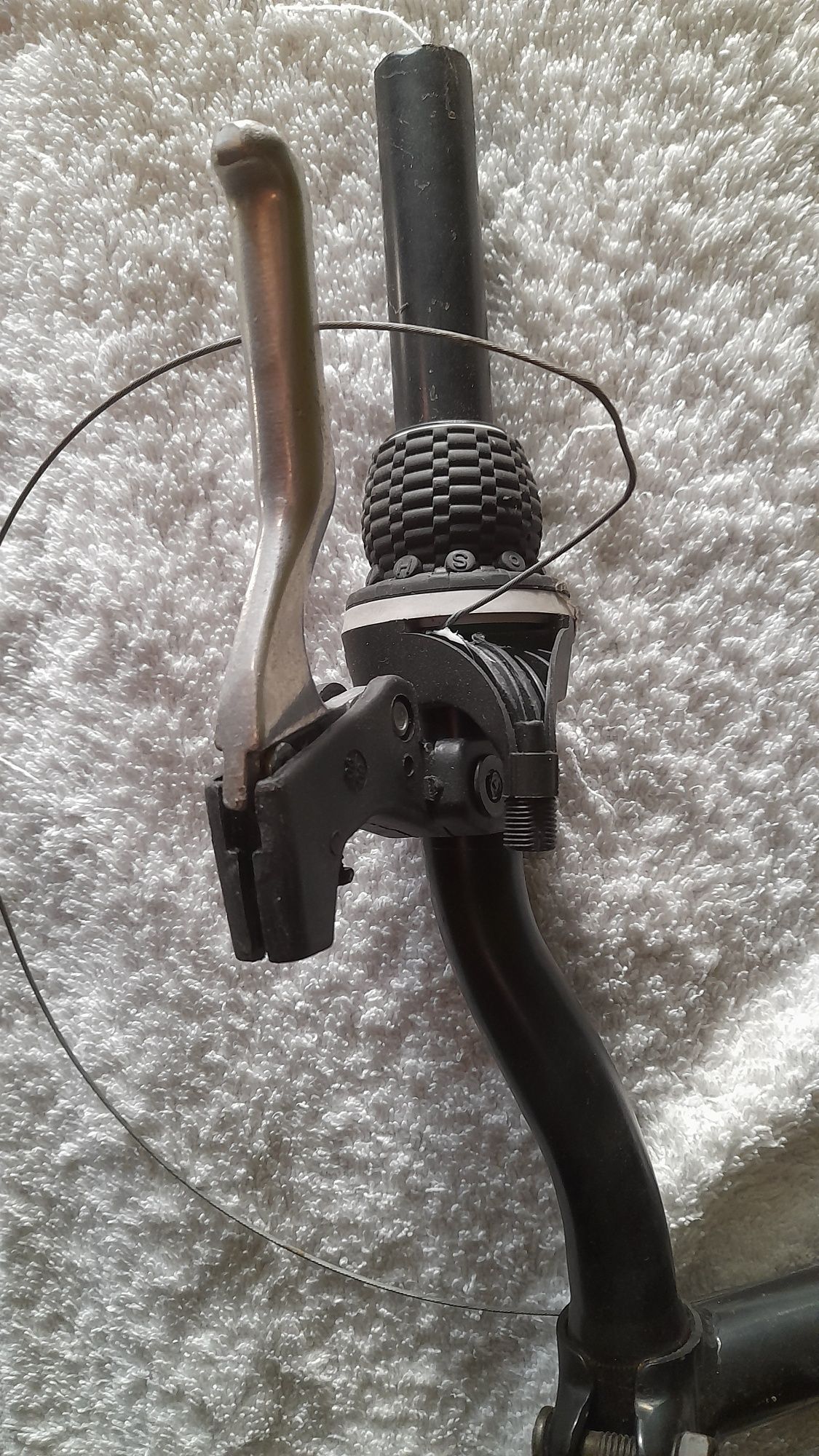 Guiador Microshift para bicicleta com passador marcha - ÚLTIMOS DIAS