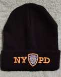 NYPD Czapka Zimowa Policja USA