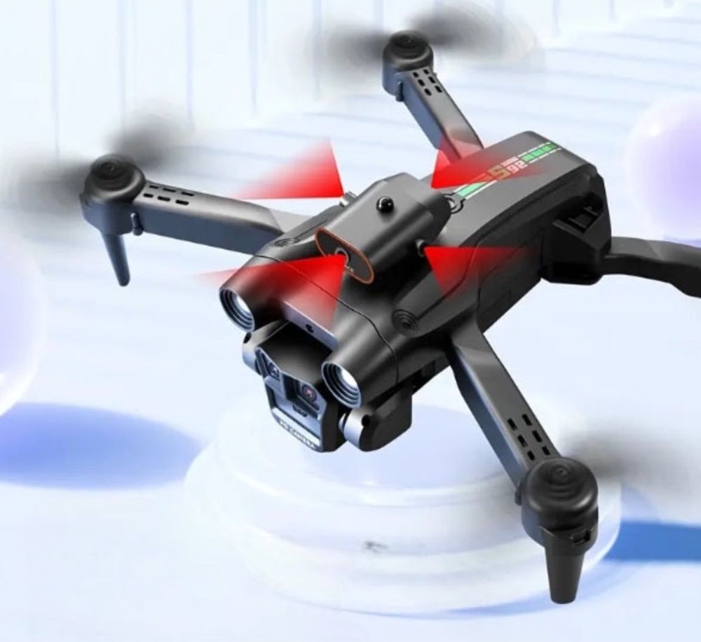 Dron 2x Kamera 3x Akumulator Latający Profesjonalny Zawis 150m WIFI