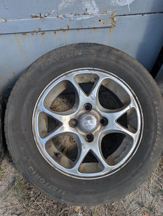 Диски 4× r13 на Dewoo Lanos