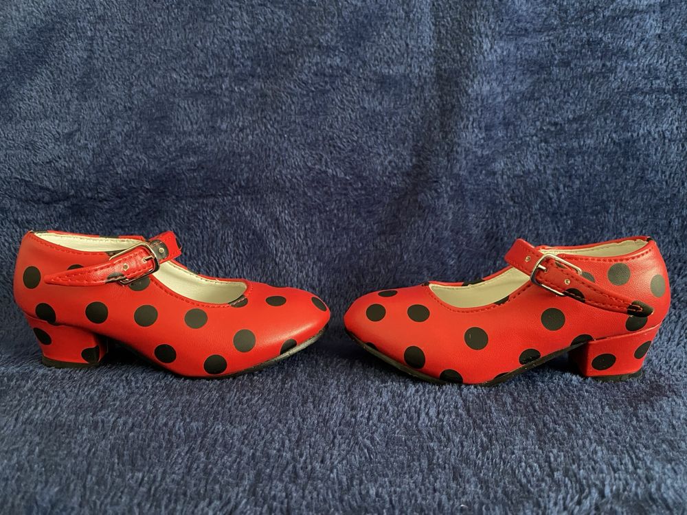 Buciki FLAMENCO/Miraculous dla dziewczynki rozmiar 25 buty do tańca