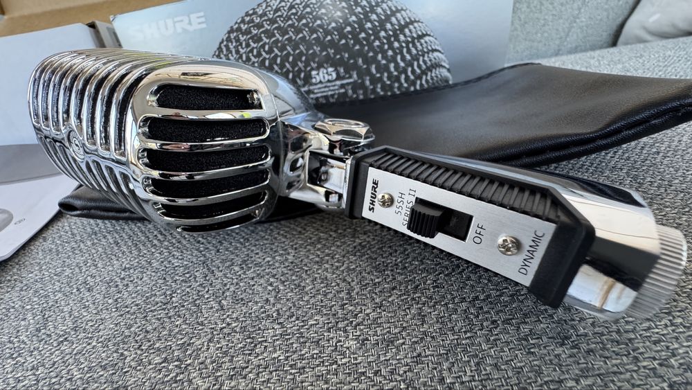 Новий Ретро вокальний мікрофон SHURE 55SH SERIES II
