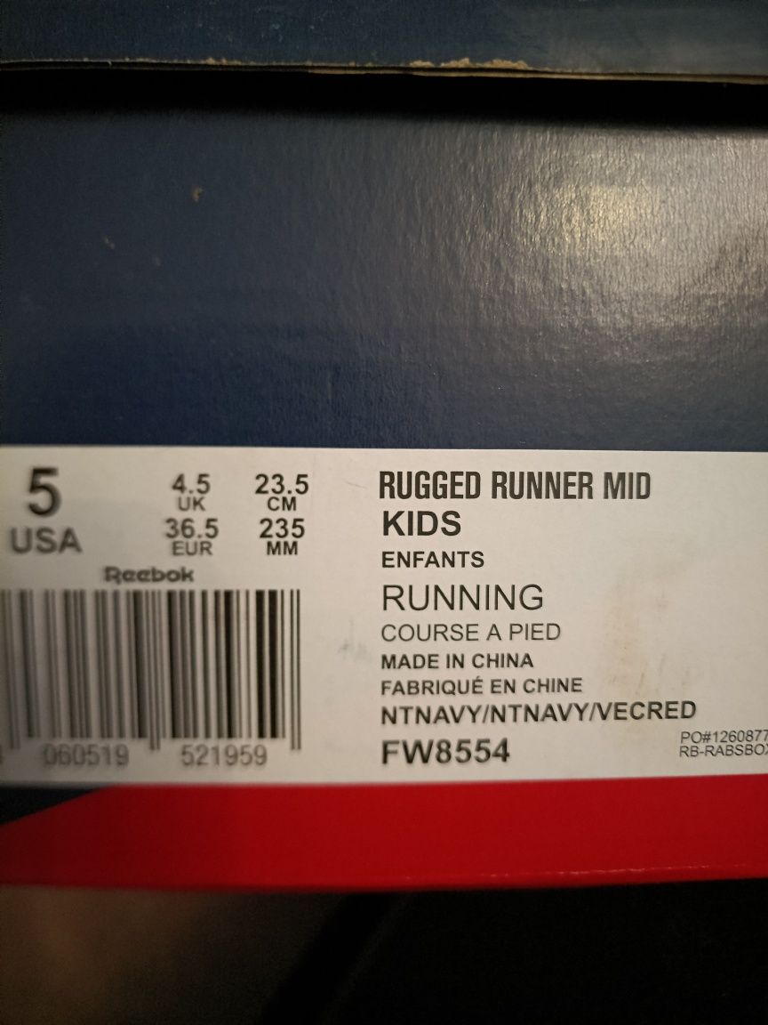 Buty Reebok 36,5