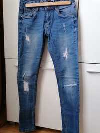 Spodnie jeans rurki