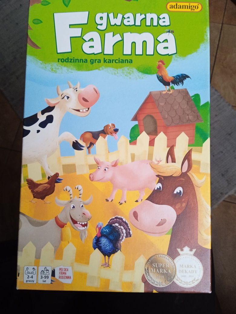 Gwarna Farma rodzinna gra karciana