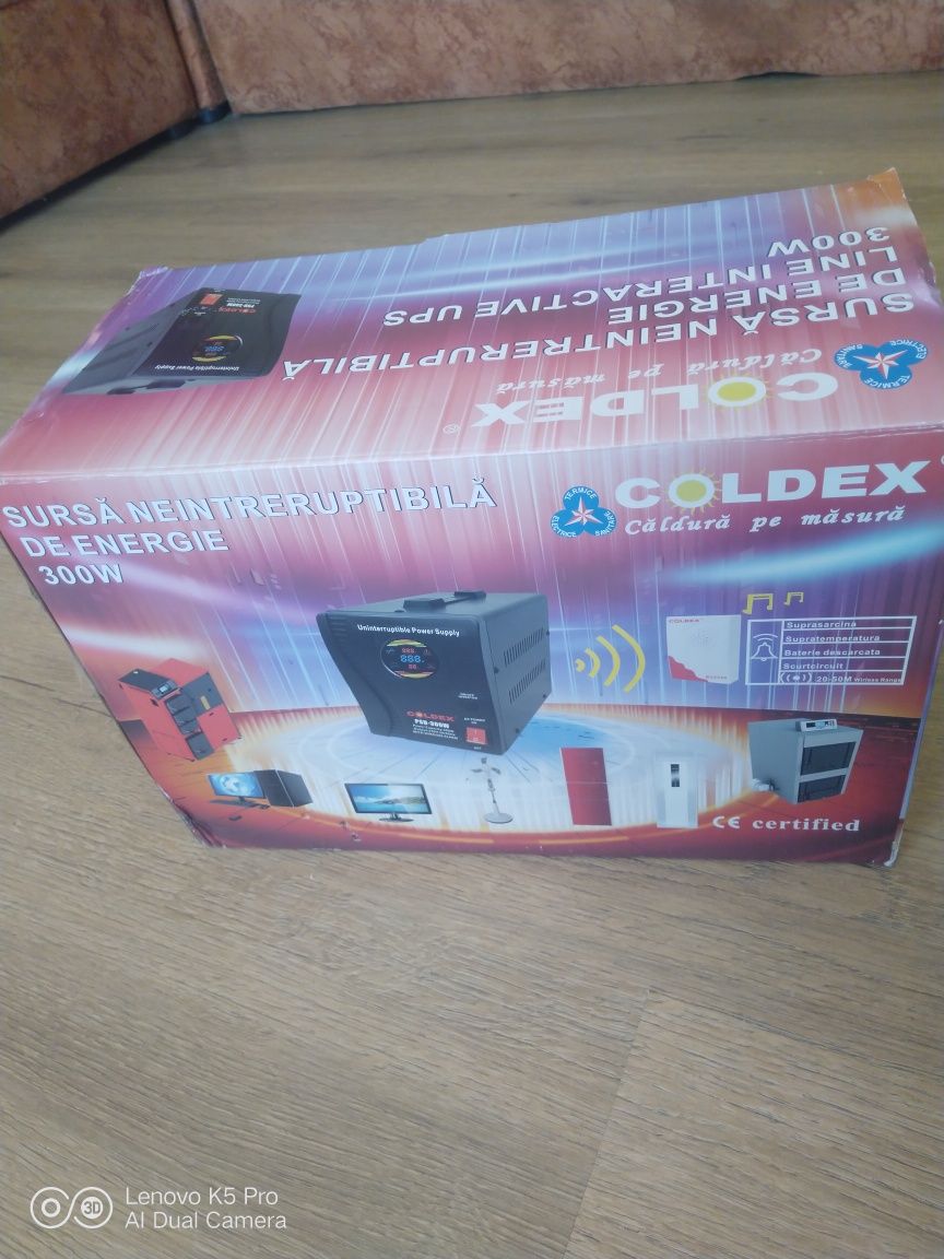 Источник бесперебойного питания COLDEX PSU-300W 12V 220V