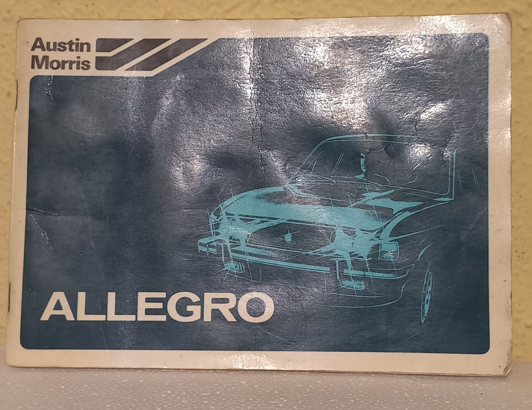 Manual instruções do Austin Allegro, em português.