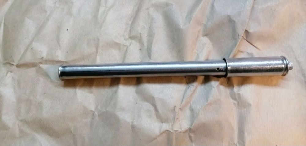 Pompka 32cm romet prl oryginał z epoki motorynka chrom