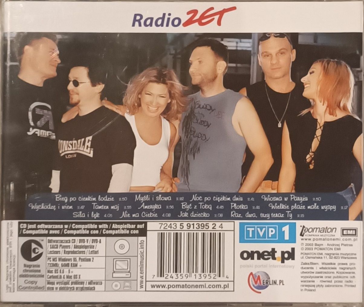 Sprzedam płytę CD Bajm myśli i słowa