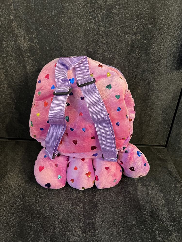 Рюкзак дитячий рожевий «Восьминіжка»