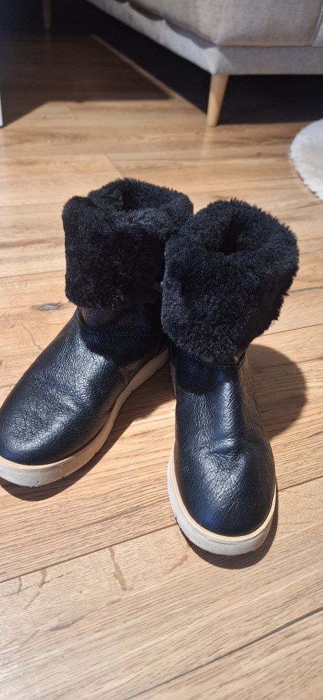 Buty Zara kids 36 botki ocieplane
