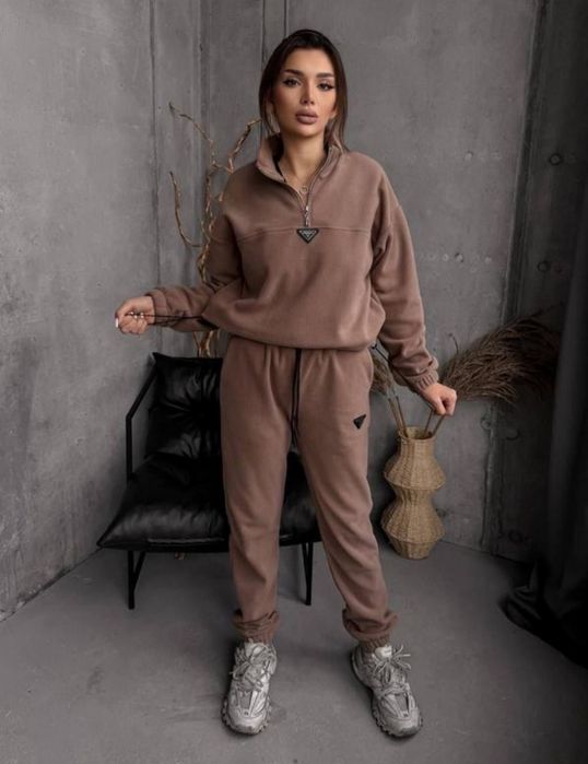 Теплый костюм двухсторонний флис