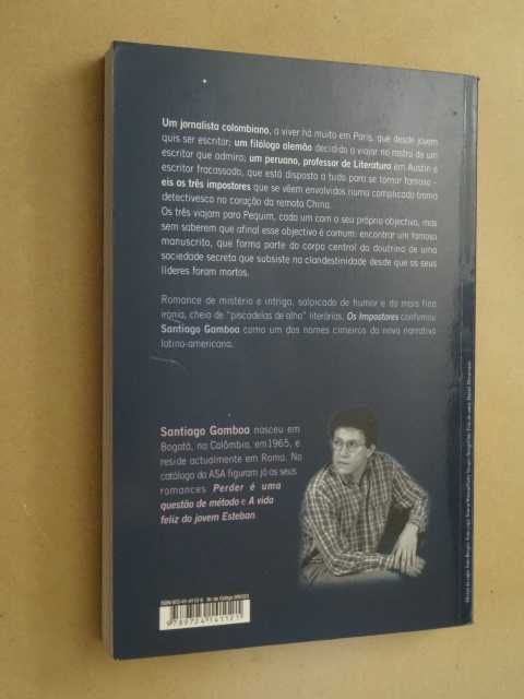 Os Impostores de Santiago Gamboa - 1ª Edição