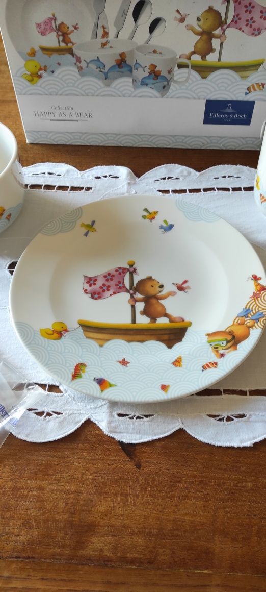 Conjunto Villeroy & Boch para criança