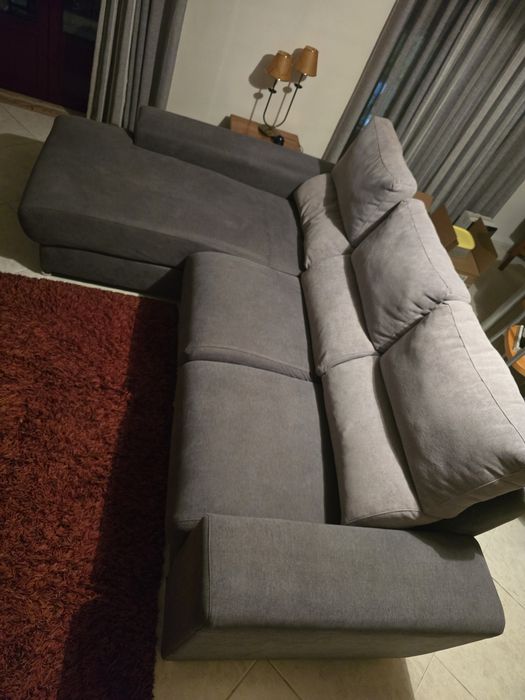 Sofa com chaise longe
