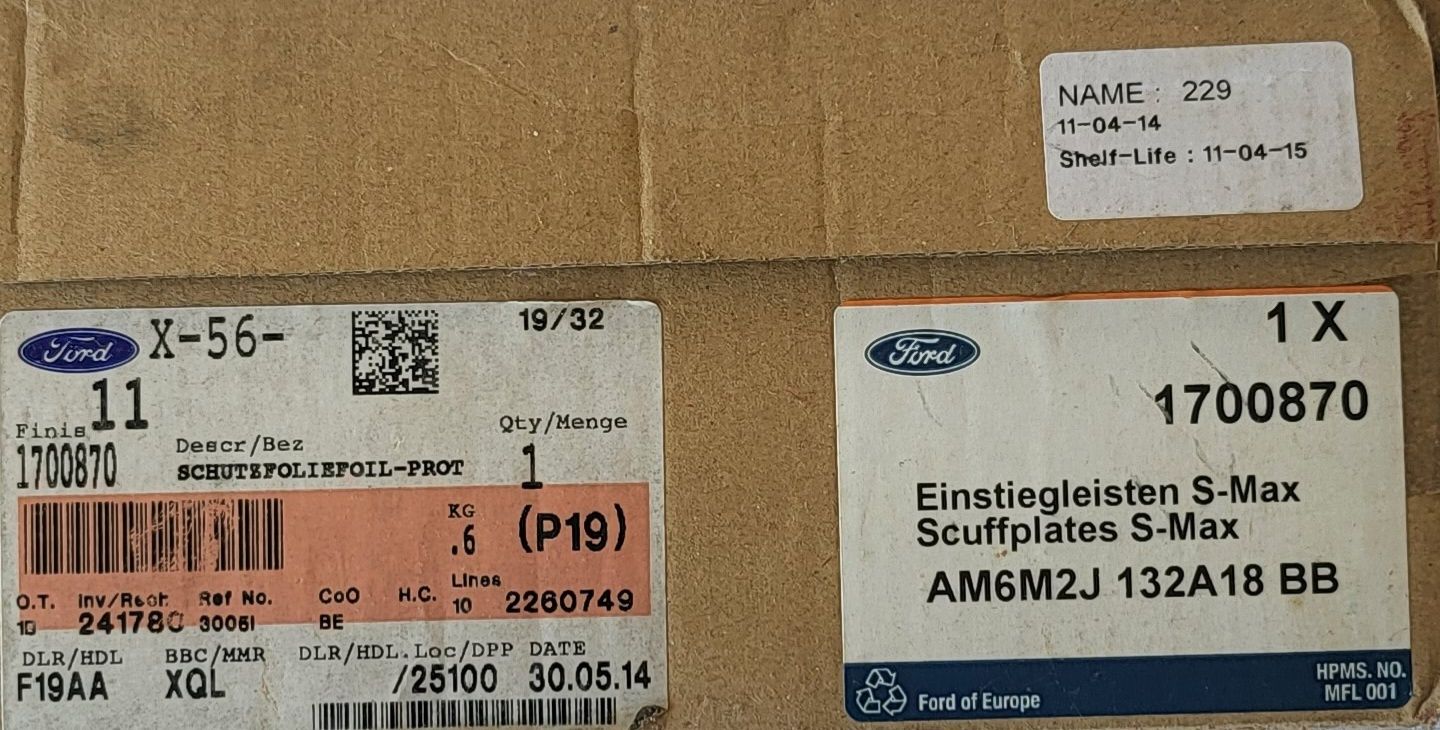 Friso Cromado Ford Focus S Max