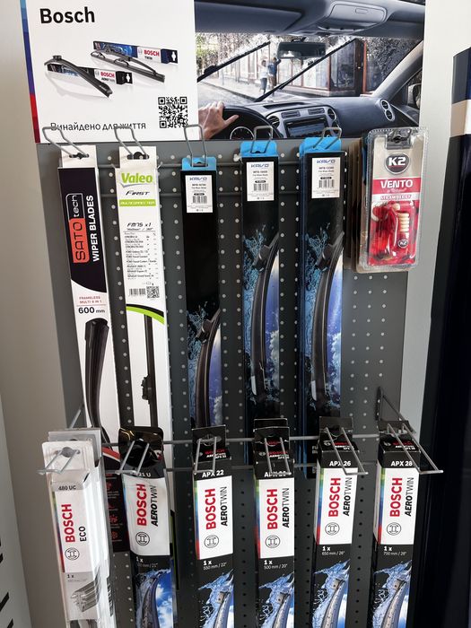 Щітки BOSCH на Сеат,Фіат,Шкода,Фольцваген,Ауді,БМВ, Мерседес, Кіа