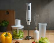 Blender Ręczny ADLER 800W AD 4620 + 2 Prędkości + Szatkownica + Miarka