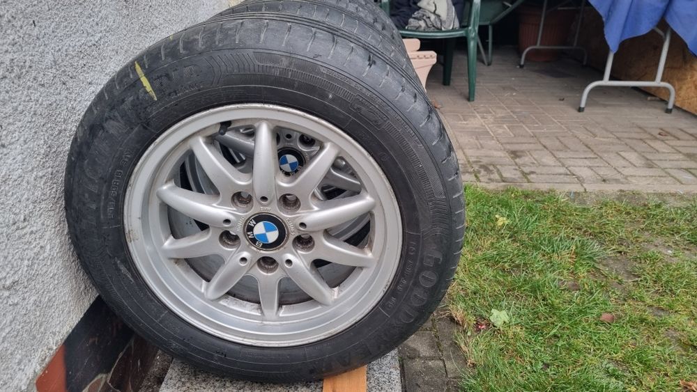 Koła BMW (alufegi BMW + opony Goodyear)