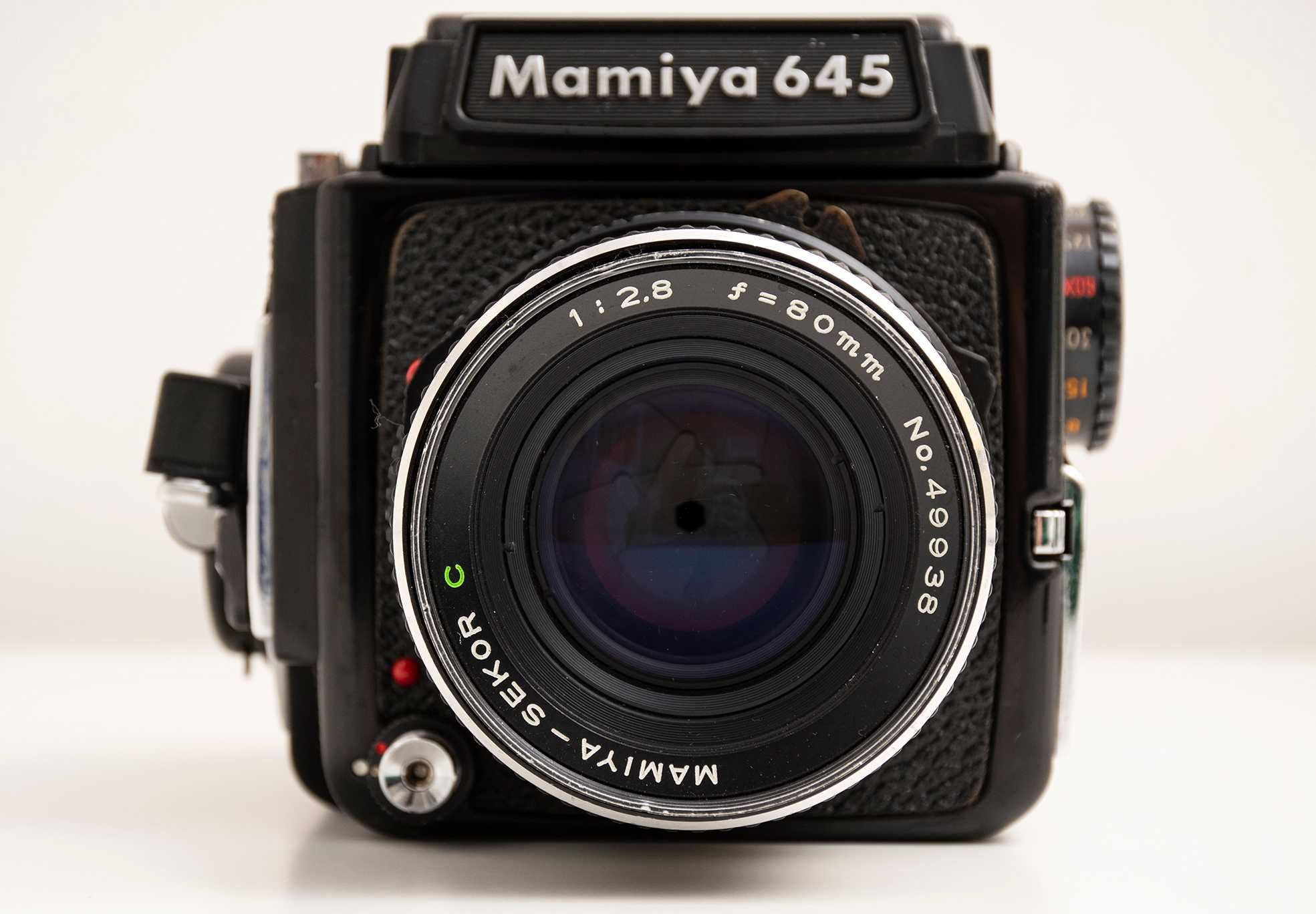 Mamiya 645 – Prof. aparat fotograficzny 120 Obiektyw 2.8 Dwa Pryzmaty!