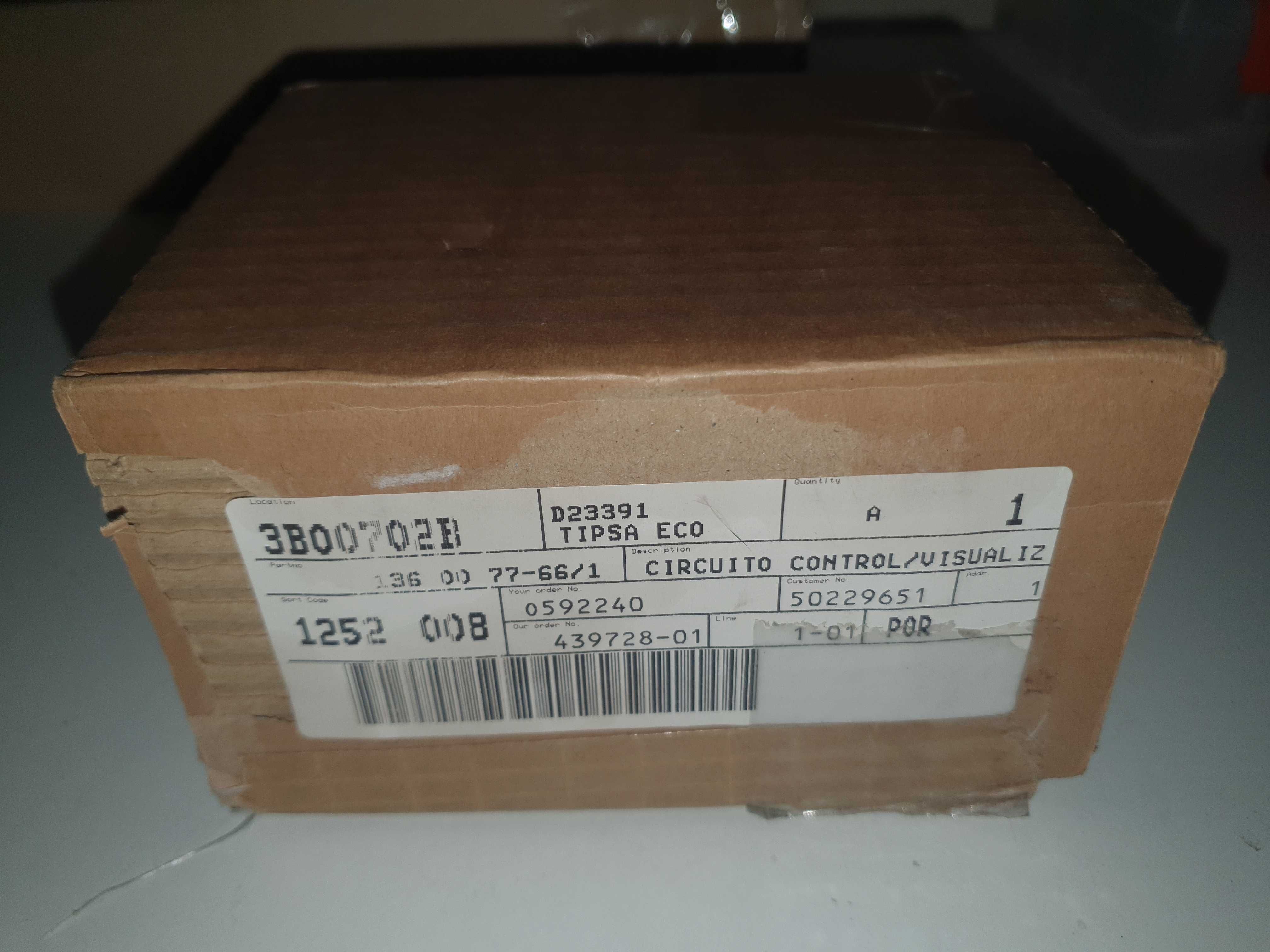 Placa eletronica de comandos para máquina de secar roupa electrolux