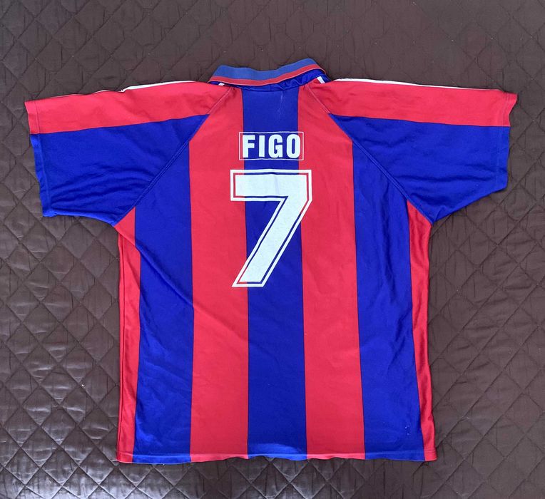 Camisola oficial Figo Barcelona USADA