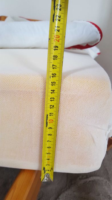 materac gąbkowy  do łożka 120x190 janpol model venus