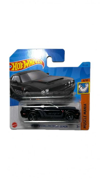 Dodge Challenger SRT Demon '18 HOTWHEELS