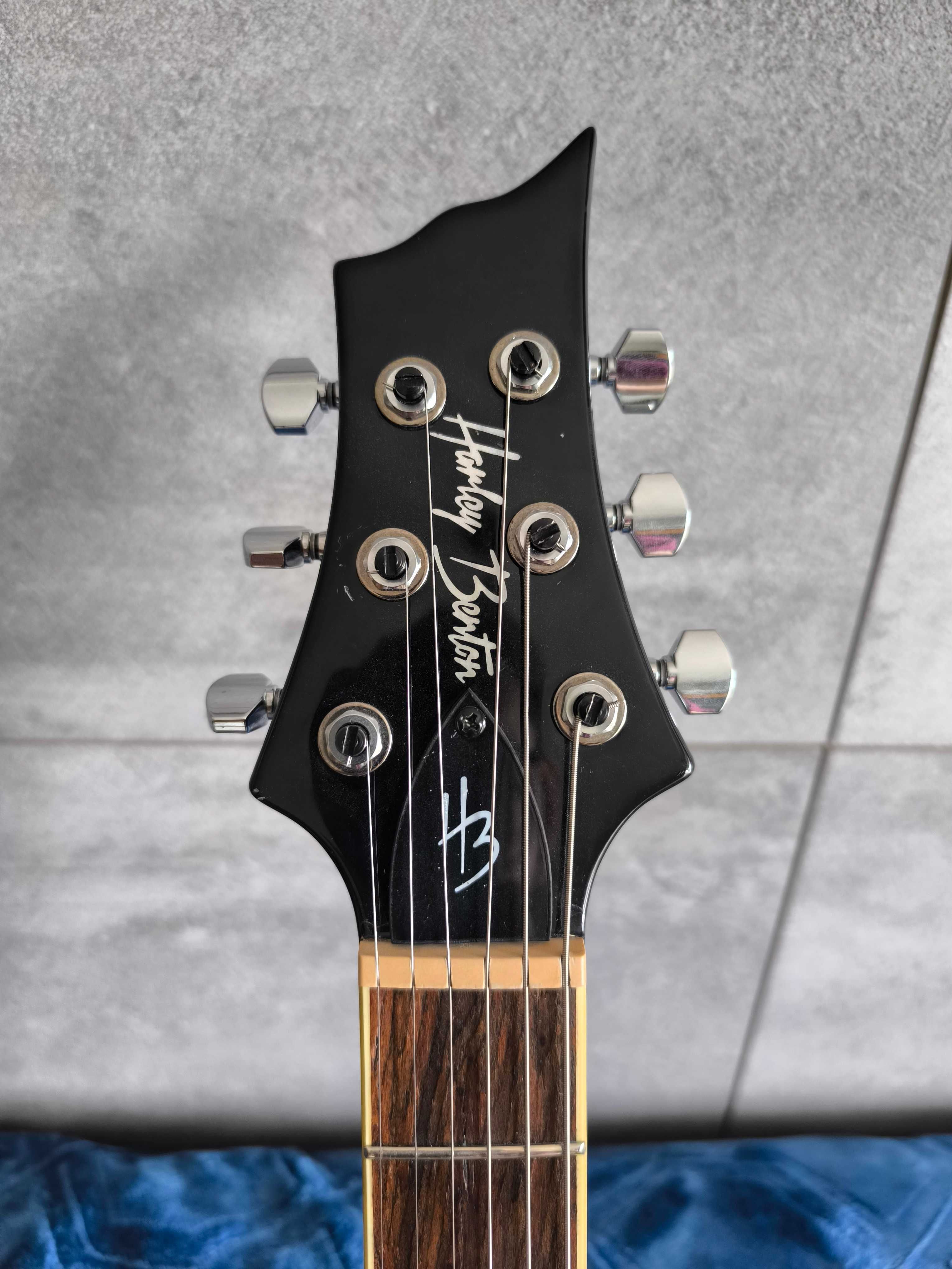 Gitara Leworęczna Harley Benton CST-24 blokowane klucze Gotoh