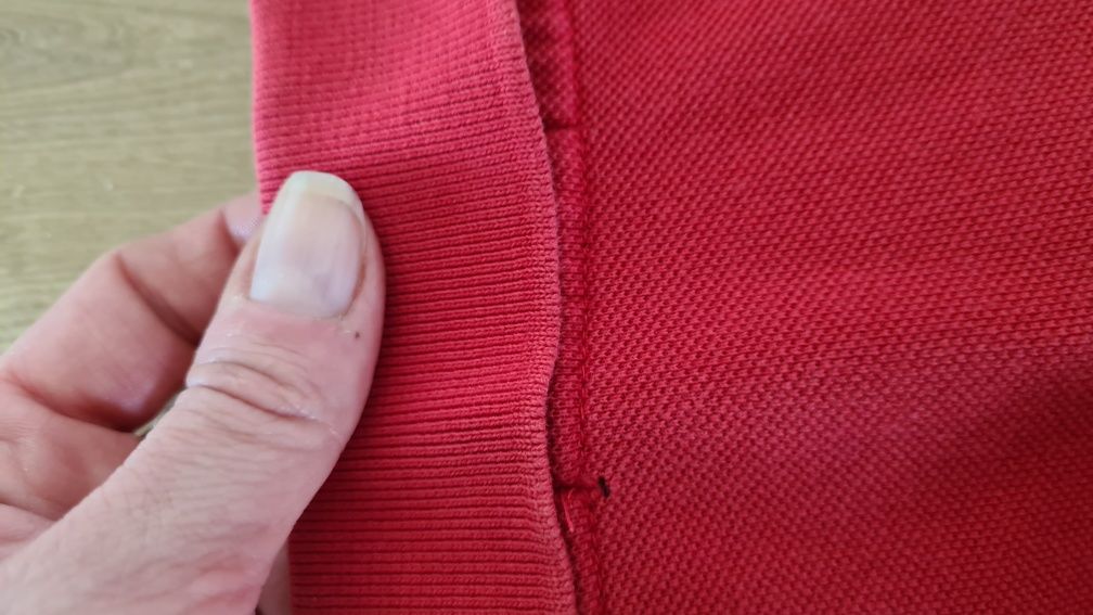 Polówka Koszulka Polo Ralph Lauren. Czerwona. XXL. Drip y2k Swag