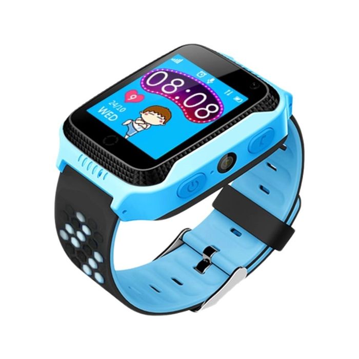 Wodoodporny Smartwatch Dziecięcy Niebieski GPS Kamera Edukacyjne Gry