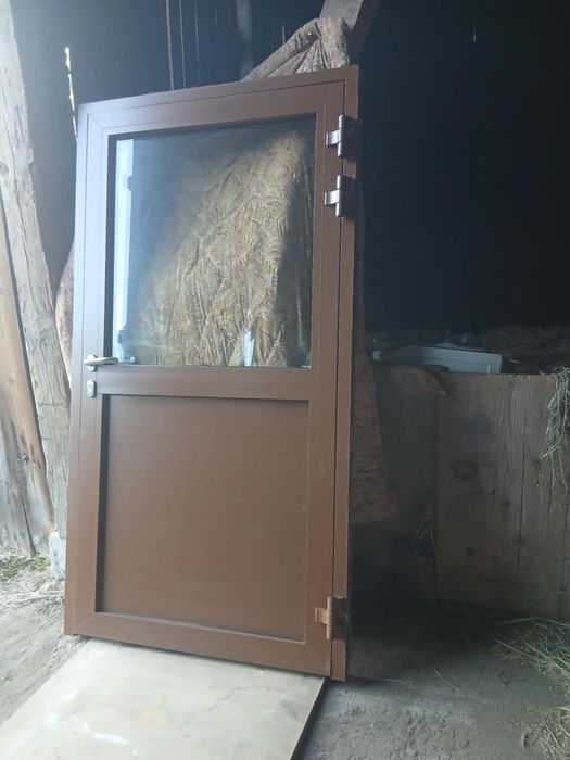 Drzwi Ognioodporne aluminiowe EI 30 wymiary 111 na 207