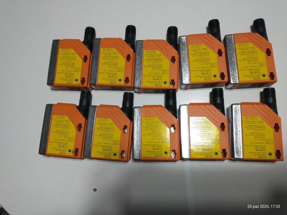 Laserowe czujniki odległości