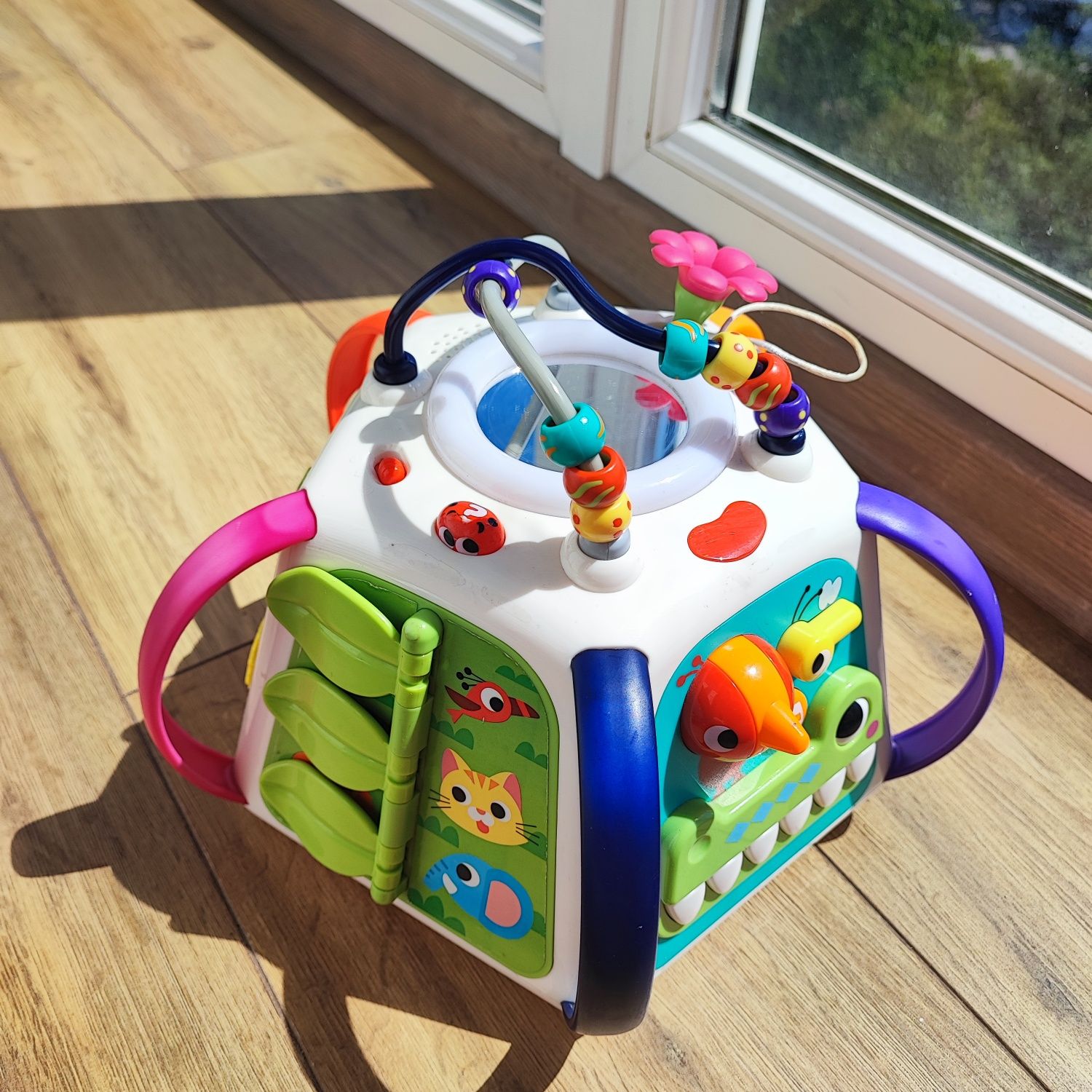Дитячий музичний розвиваваючий мультибокс hola toys