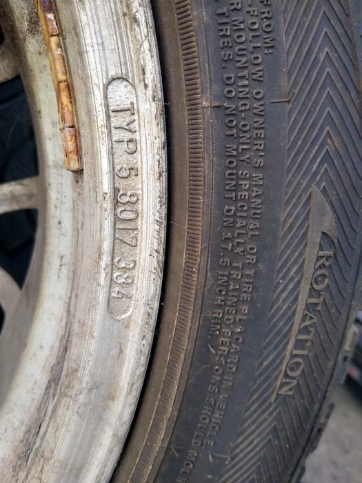 Alufelgi  R17 oryginał 5*120 komplet BMW Beryton