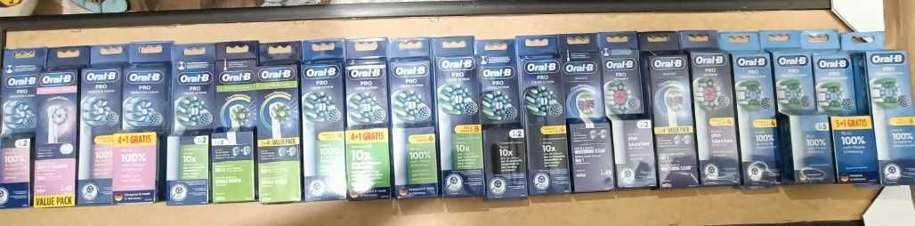 Насадки Oral-B Cross Action Pure 3D для электрической зубной щетки