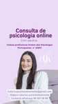 Consulta de psicologia clínica