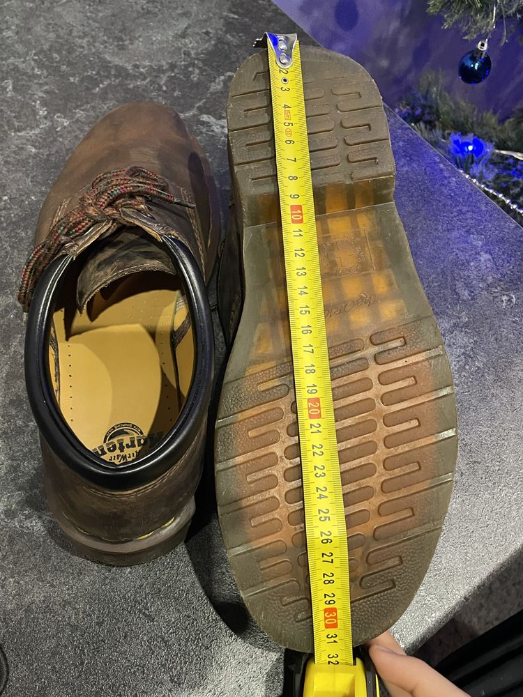 Туфлі Dr. Martens 8053 Dark Brown Crazy Horse