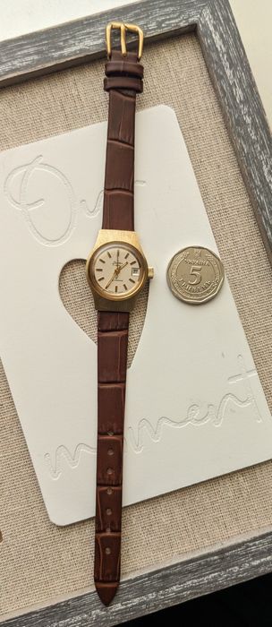 Годинник Tradition 17 Jewels swiss made позолота вінтаж швейцарський