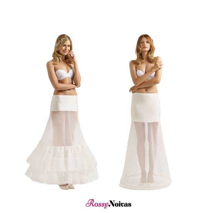 Saiotes para vestidos de noiva corte A, princesa e sereia *Gaia*