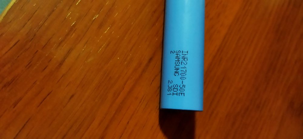 Samsung 50E 5000 mah  inr21700